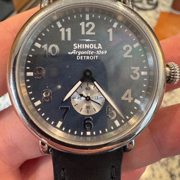 NWOT Shinola Runwell 41mm Mother of Pearl - Picture 7 of 9